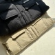 men's winter lightweight down jacket with small pocket black