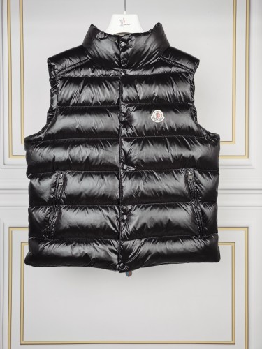 Winter men's Down vest black (90% duck's down)