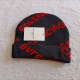 Allover Logo beret Knit Cap Cuffed Beanie Winter Soft Warm Unisex 205
