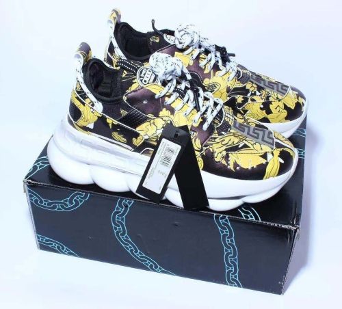 Versace adult Chain Reaction black yellow