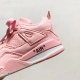 Nike child air jordan 4 pink