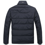 Autumn and Winter men's Cotton-padded jacket Blue