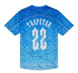 adult Monogram men's Football Jersey Short-sleeved T-shirt blue 610