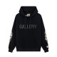 Autumn and Winter Adult Cotton Printed letters Logo casual Long sleeves hoodie Black 988