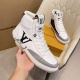 Louis Vuitton Adult men's Charlie High top Sneaker White