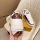 Louis Vuitton Adult men's Charlie Low gang Sneaker White