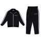 Autumn and Winter Adult Prints Logo casual Long sleeves Jacket Tracksuit set Black 2303
