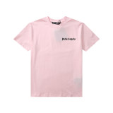 Summer adult casual Prints Logo Short sleeves T-shirt Pink 3101