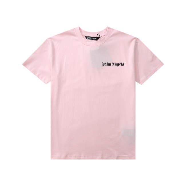 Summer adult casual Prints Logo Short sleeves T-shirt Pink 3101