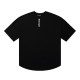 Summer adult casual Prints Logo Short sleeves T-shirt Black7001