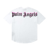 Summer adult casual Prints Logo Short sleeves T-shirt White 7002
