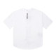 Summer adult casual Prints Logo Short sleeves T-shirt White7001