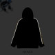 Autumn and Winter Adult Knitted cotton casual Long sleeves hoodie Black 650