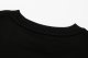 Autumn and Winter Adult unisex Prints Logo casual Long sleeves Crew neck sweatshirt Black 2018