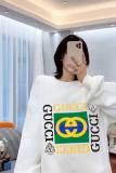 Autumn and Winter Adult unisex Prints Logo casual Long sleeves Crew neck sweatshirt Off white 2025