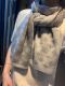 Men's Scarf  Fashion Long Shawl Autumn Winter Warm Pashmina Scarves Grey180X30