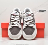 Original Dunk Low SE “85”Grey white and red Suede