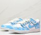 SB Dunk Low Lottery Blue white