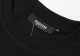 Summer casual logo print Unisex high quality Cotton short sleeved T-shirt Black 1019