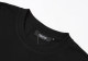 Summer Loose casual logo print Unisex high quality Cotton short sleeved T-shirt Black 1013