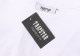 Summer Loose casual logo print Unisex Cotton short sleeved T-shirt White 1016