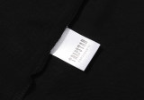 Summer casual logo print Unisex Cotton short sleeved T-shirt Black 1026