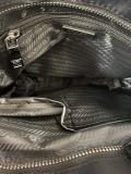 Men's Original Nylon fabric Shoulder bag Black 28cmx26cm
