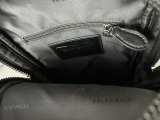 Unisex Original Genuine leather Chest bag Dark blue 28cm x 19cm