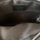 Original Genuine leather Messenger Bag Black 25cmx18cm