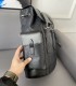 Original Genuine christopher leather Backpack Black 33cmx43cm