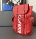 Original Genuine christopher leather Backpack red 32cmx43cm