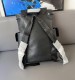 Original Genuine christopher leather Backpack black 32cmx43cm