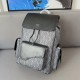 Unisex Original Prints Large capacity backpack Grey 30cmx40cm