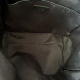 Men's Original Nylon fabric Shoulder bag Brown22cmx30cm