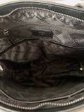 Men's Original Genuine leather Briefcase Black 30cmx33cm
