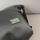 Men's Original Nylon fabric Shoulder bag Black22cmx30cm