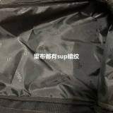Unisex Print Backpack black