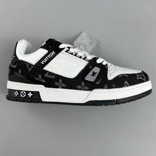 LV Trainer White Black White