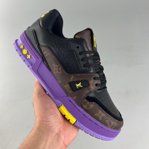 Trainer Monogram Purple