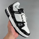 LV Trainer White Black White