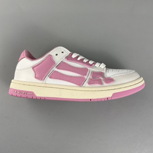 Skel Top Low Skeleton Sneakers White Pink