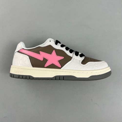 Sk8 Sta Low SK8 White Pink Brown