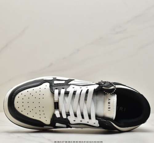 Skeleton Low-Skel top Sneakers White Black