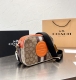 women's Genuine leather Camera Bag BADGE 22cm×16cm
