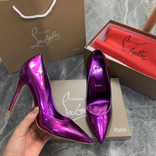 women's Kate Pump Patent Leather Purple