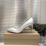Kate Pump Silver Patent Leather