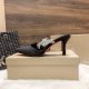 women's High heeled shoes black