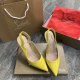 women's Kate Pump Patent Leather Yellow