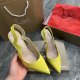 women's Kate Pump Patent Leather Yellow