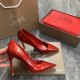 women's Kate Pump Patent Leather red